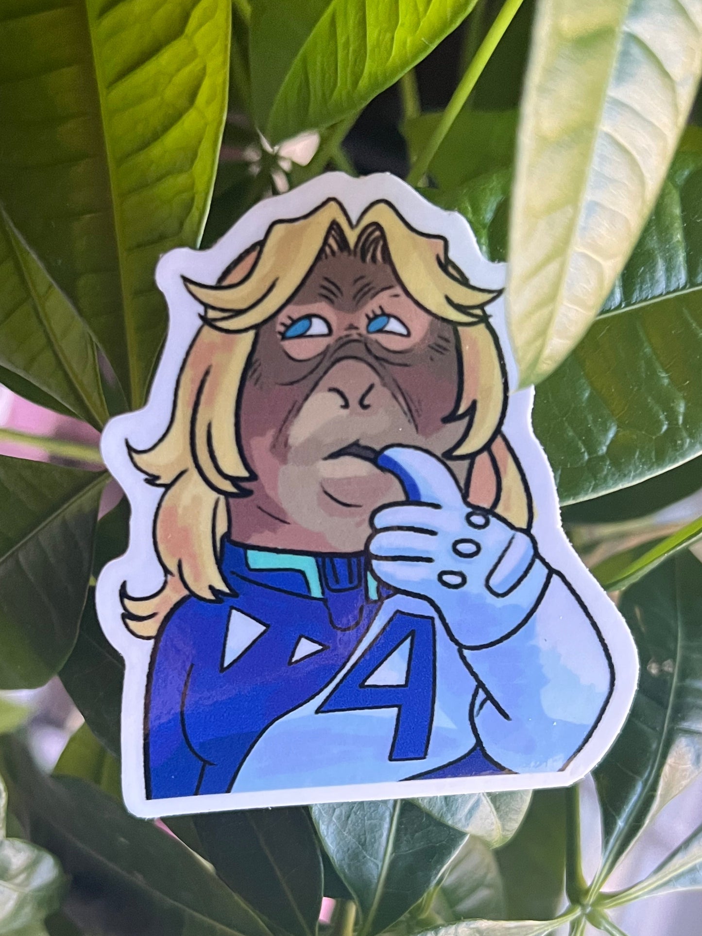 Sue Storm Marvel Rivals - Thinking Monkey Sticker