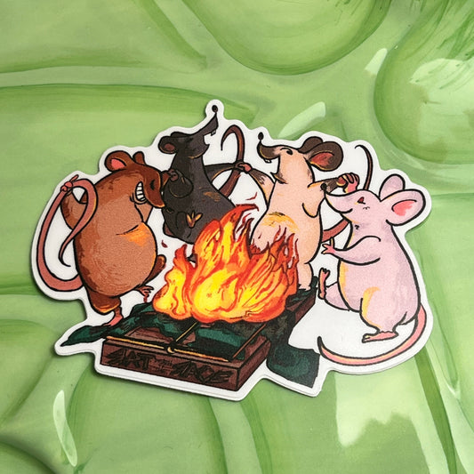 Death to The Rat Race - [Original Sticker]