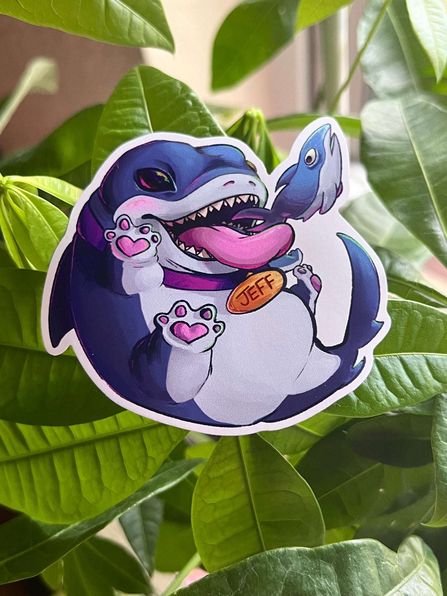 Jeff The Land Shark Sticker - Reload [Marvel Rivals]