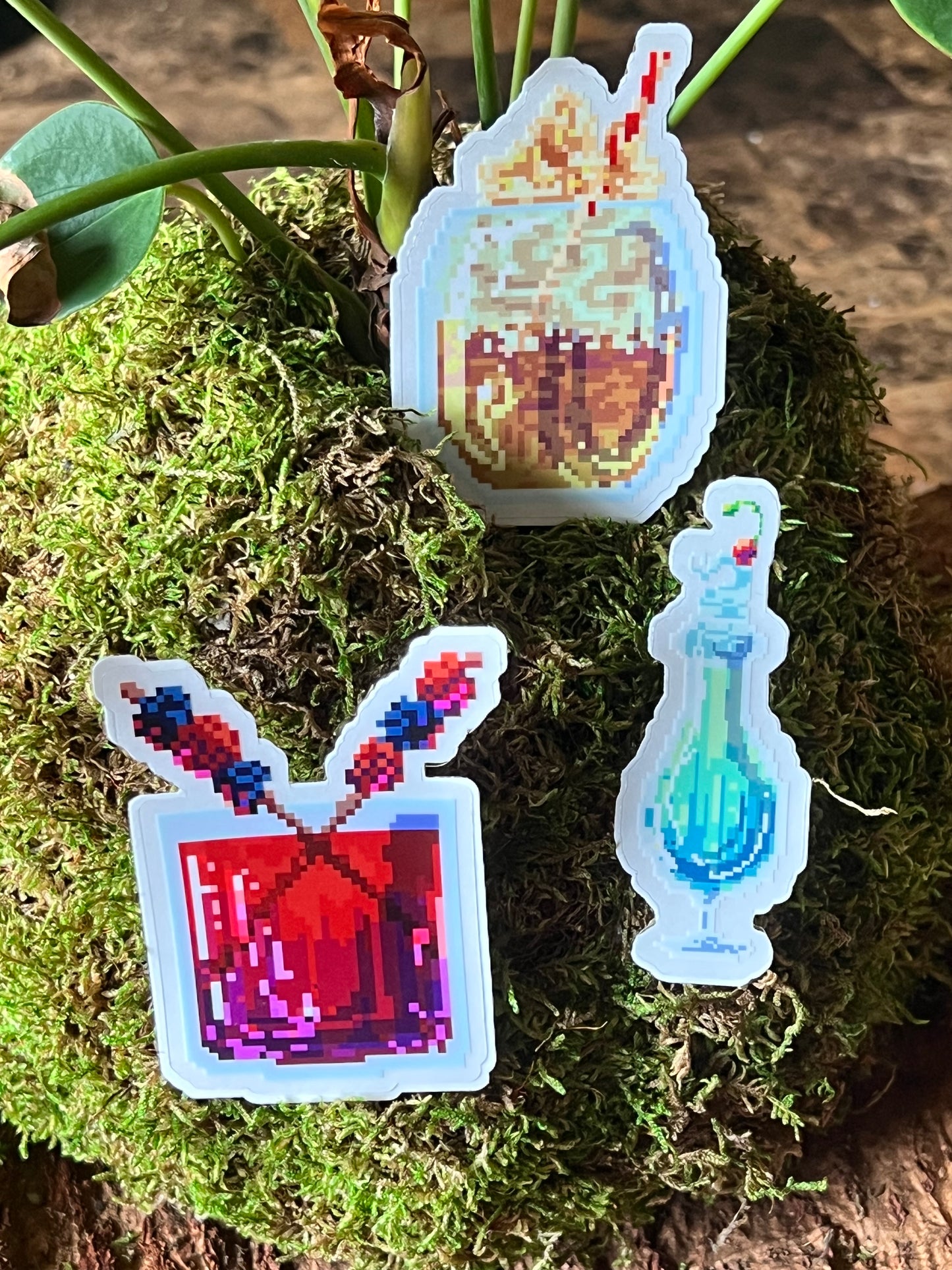 [B2G1] Pixel Drinks - [Original Stickers]