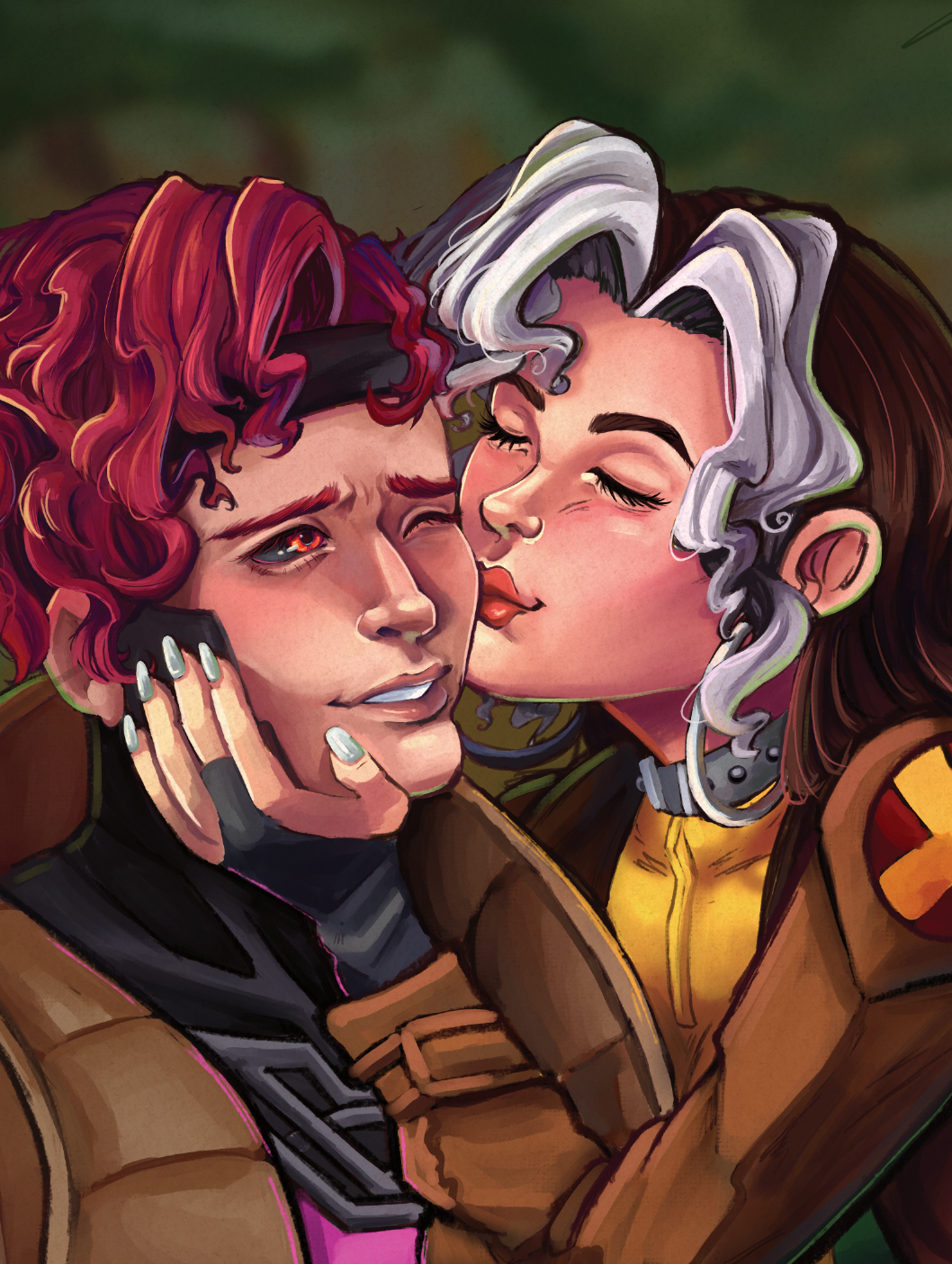 Rogue and Gambit Poster